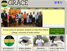 Tablet Screenshot of gracefund.org